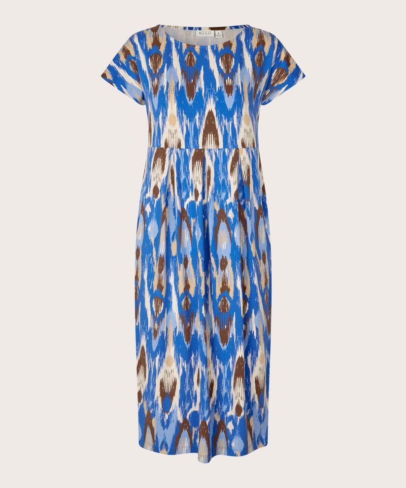 Tulpenkleid Mit Eingrifftaschen, Nebulas Blue