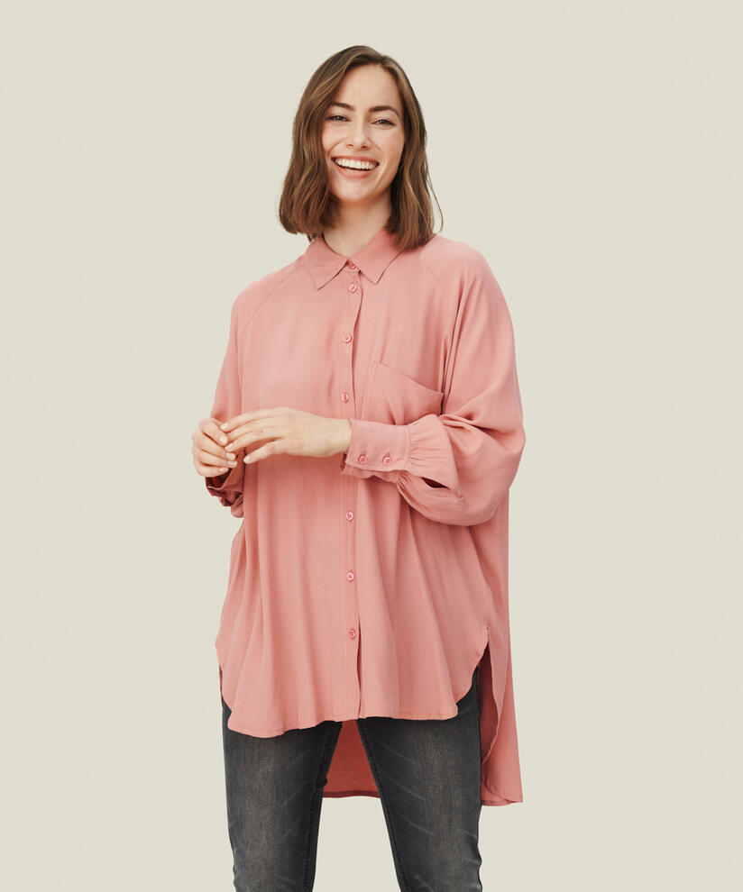 IDINEA HEMDBLUSE, Dusty Rose
