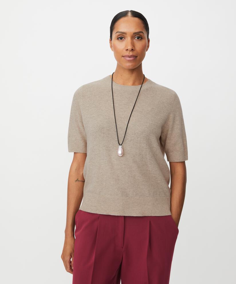 Lederband mit rosa Perle, Lotus