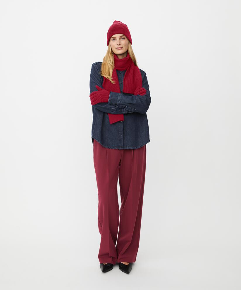 Set mit Mütze, Handschuhen und Schal, Scarlet Sage