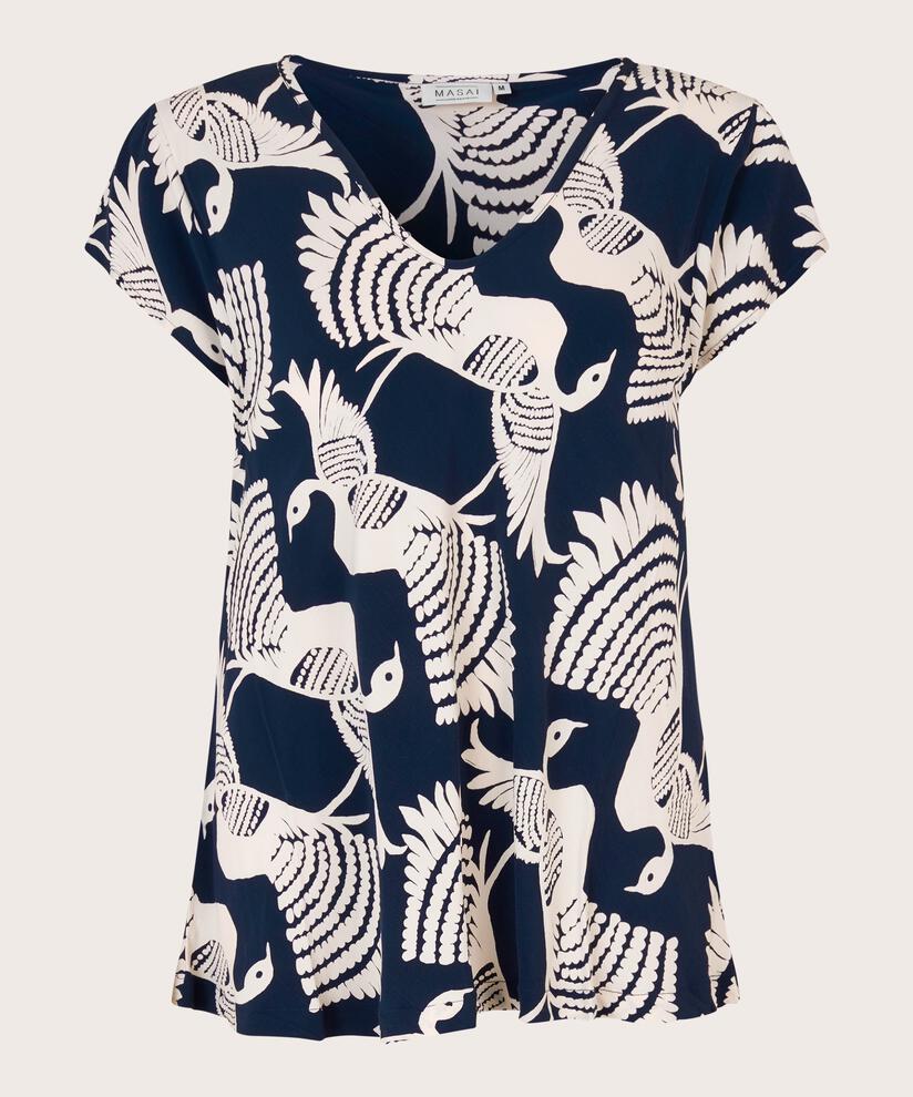 KALLO BLUSE, Navy Blazer