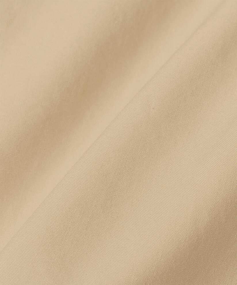 Baumwollhose mit weitem Bein und elastischem Bund, Safari