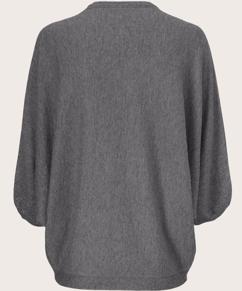 FlO SHIRT, M. Grey mel.
