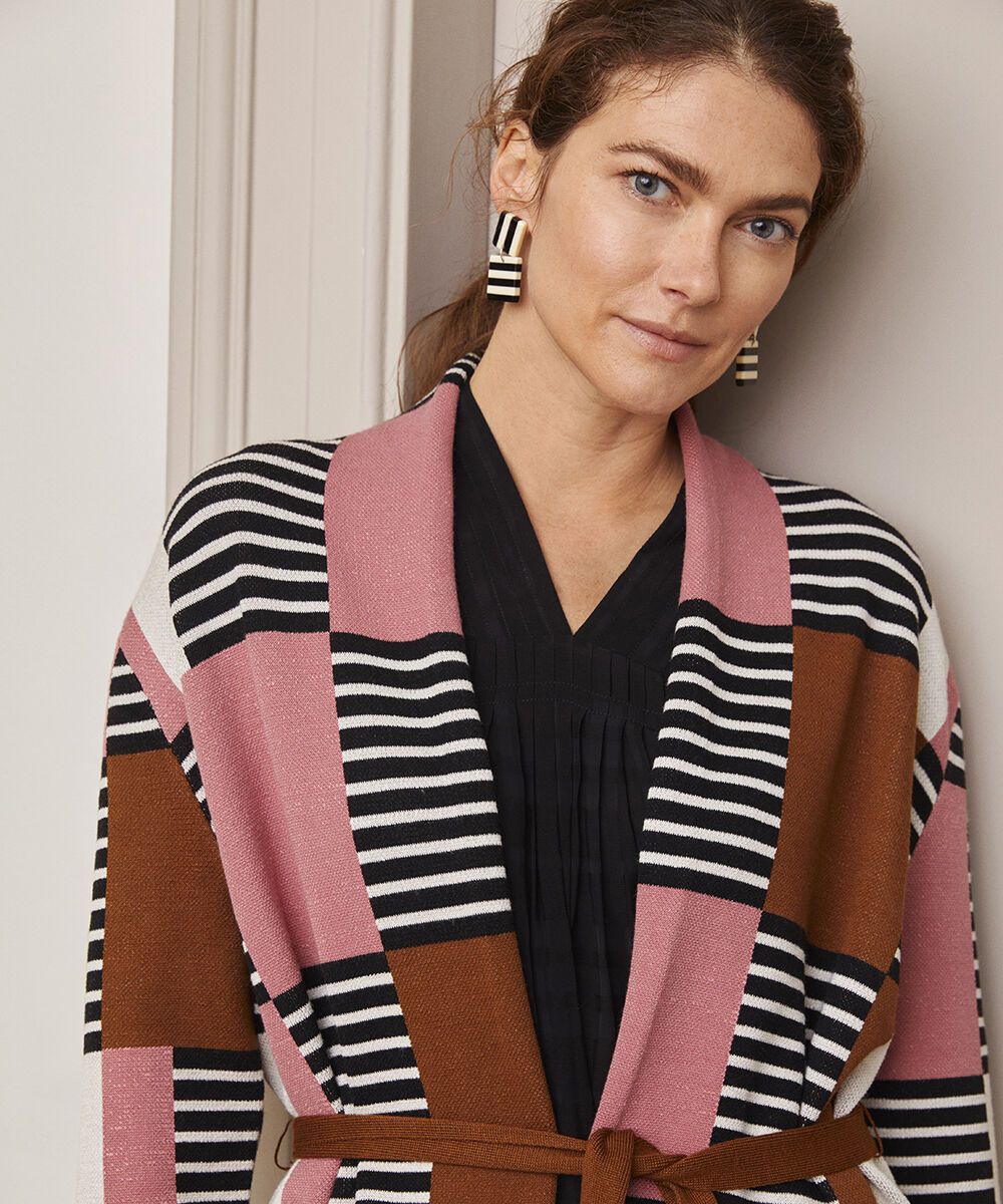 LORIKA CARDIGAN, Dusty Rose