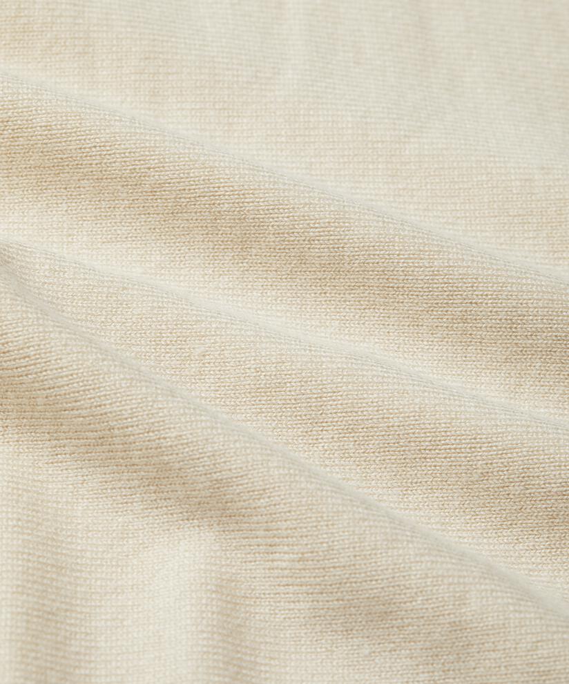 Oversize-Strickpullover mit schmalen Ärmeln, Whitecap