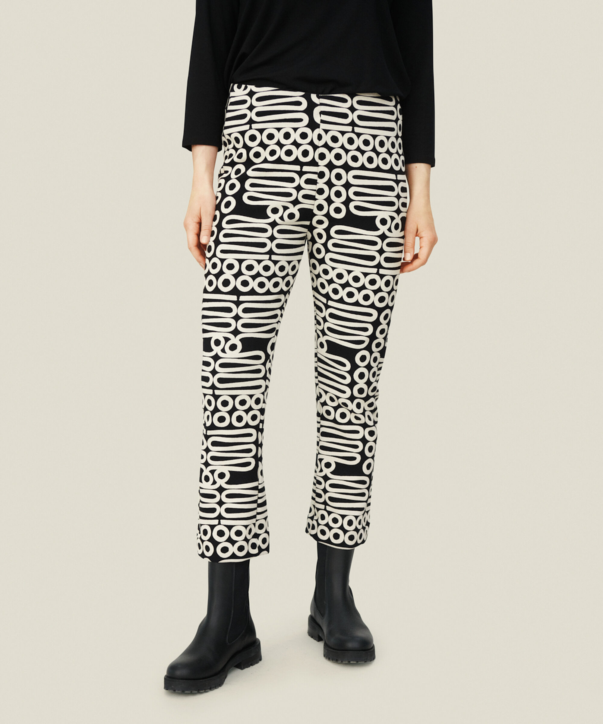 PABA JERSEY HOSE, Black