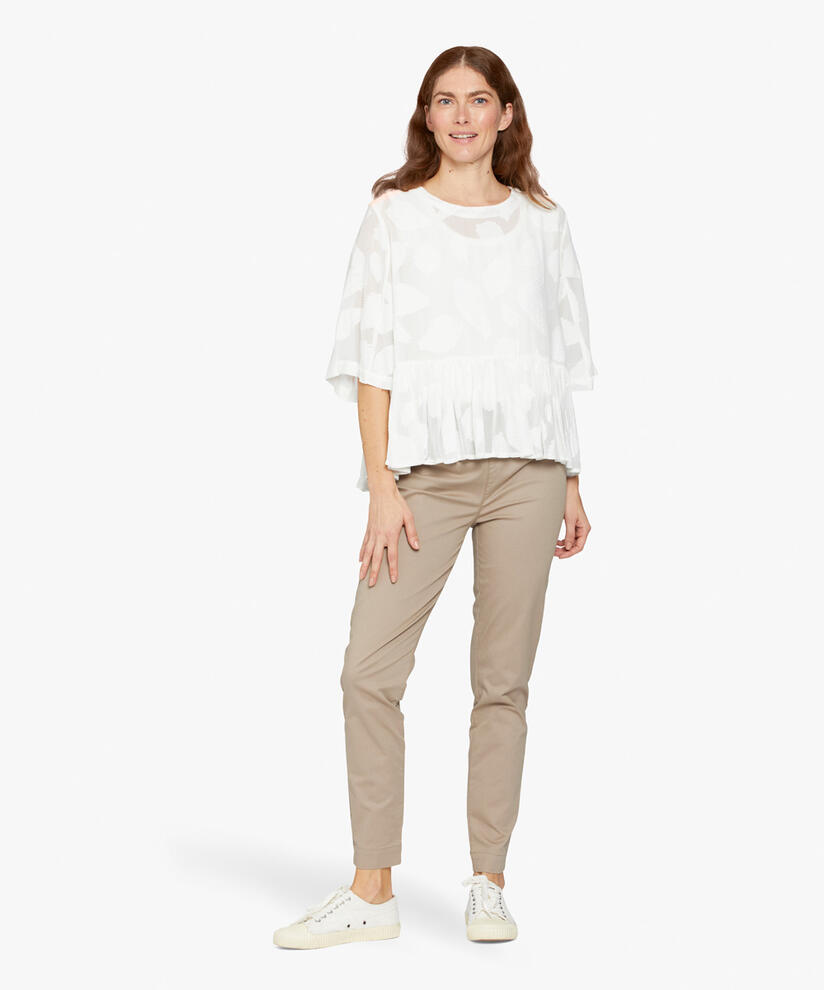 DELFINA SHIRT, Cream