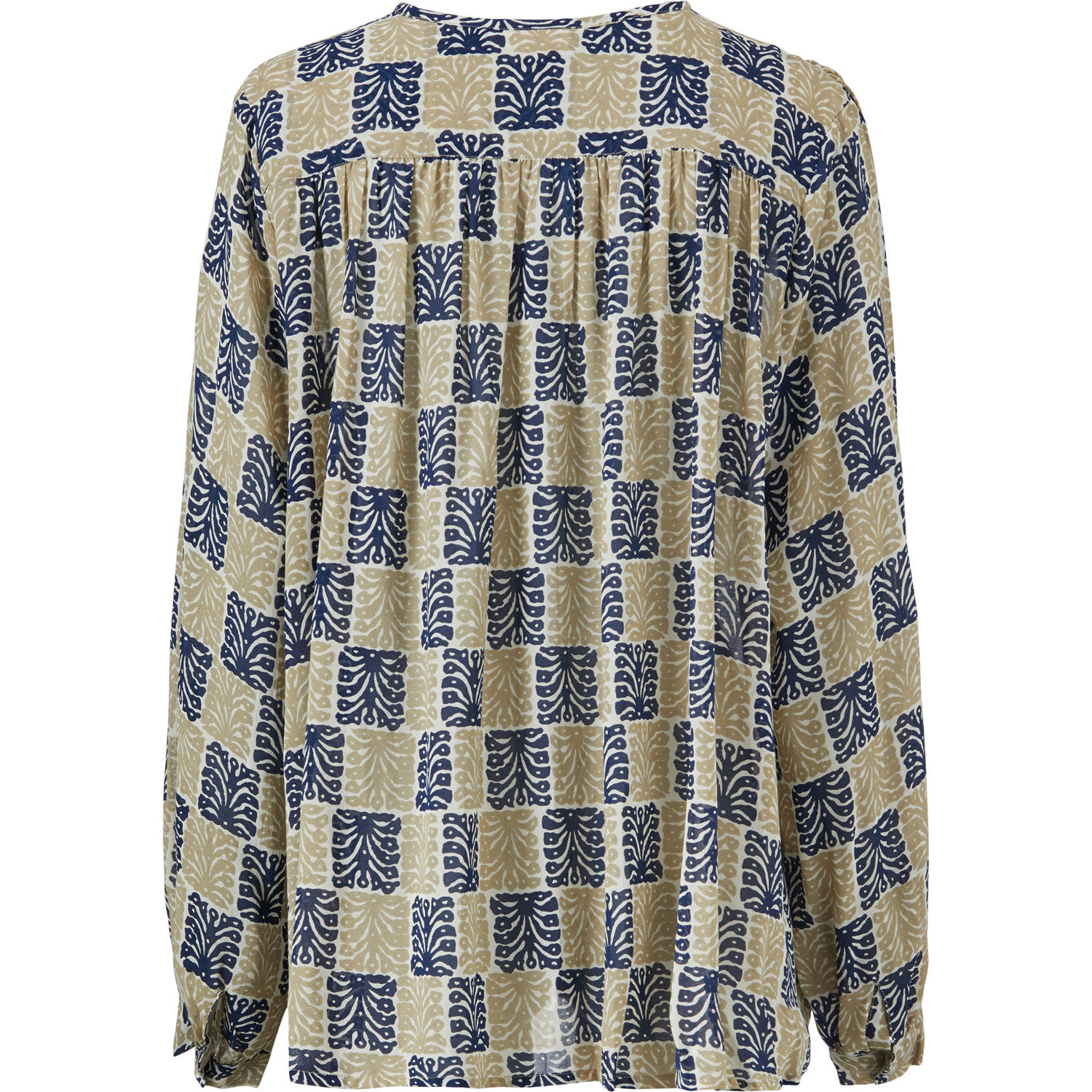 IRUSKA HEMDBLUSE, Travertine