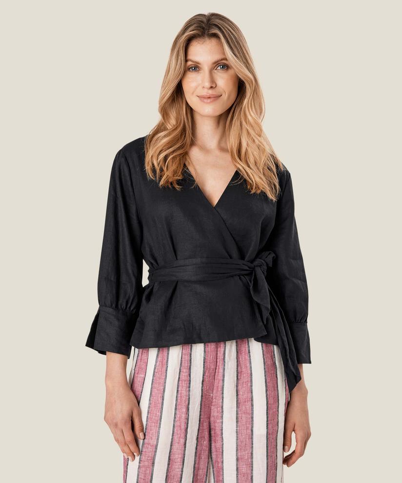 Janiba Hemdbluse, Black