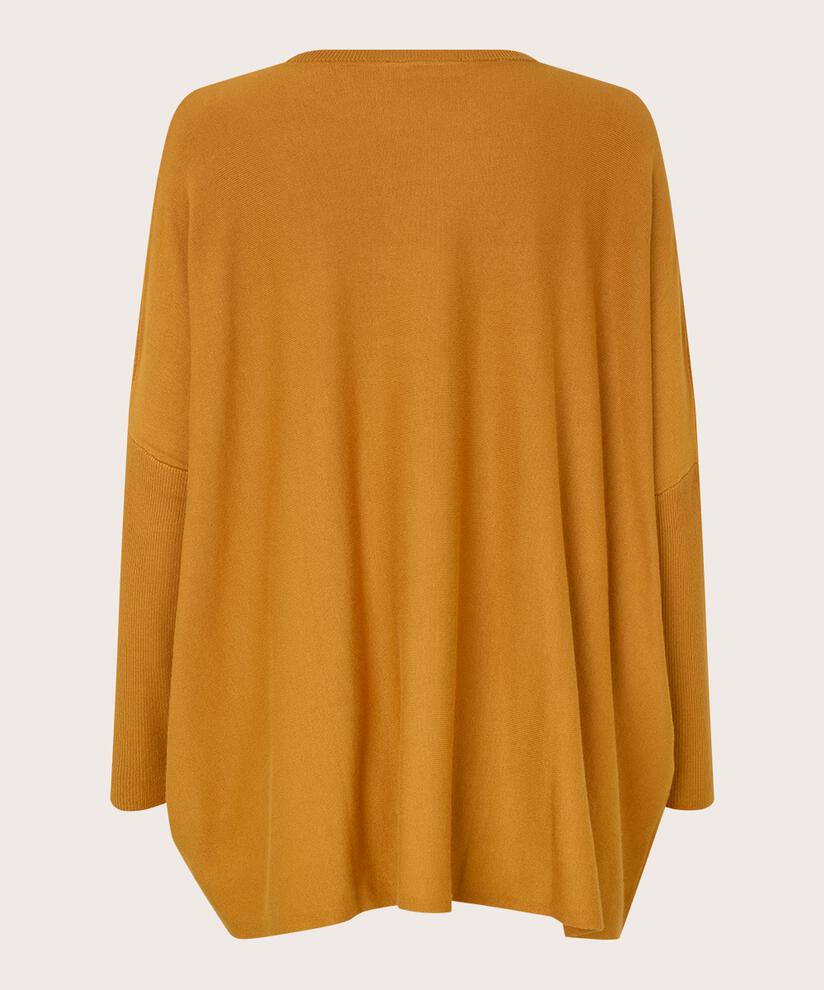 Oversize-pullover Mit Schmalen Ärmeln, Inca Gold
