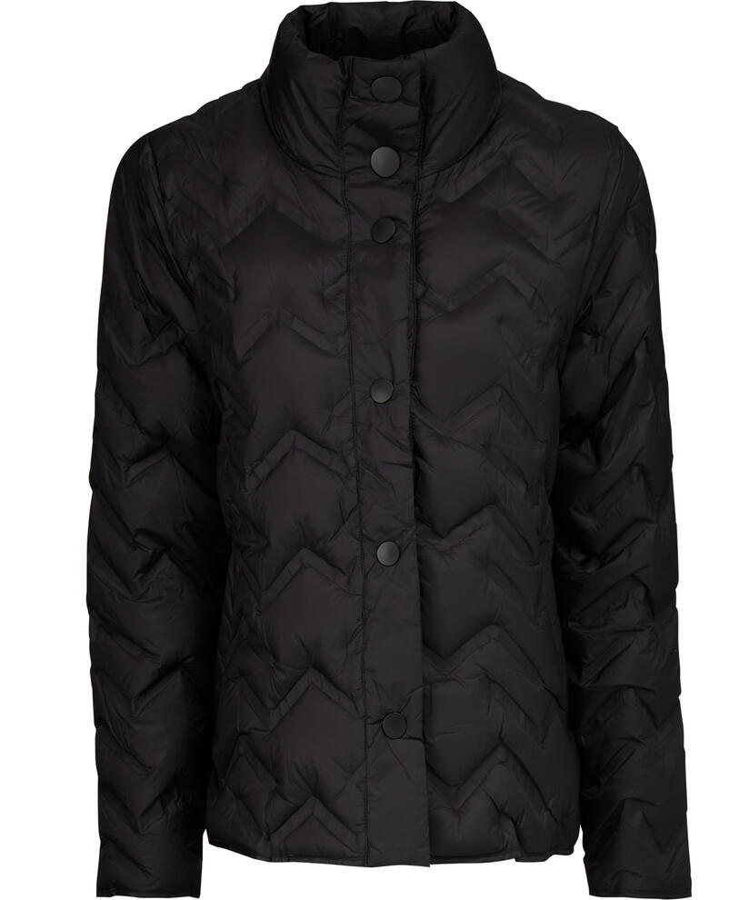 TUVA DAUNENJACKE, Black, hi-res