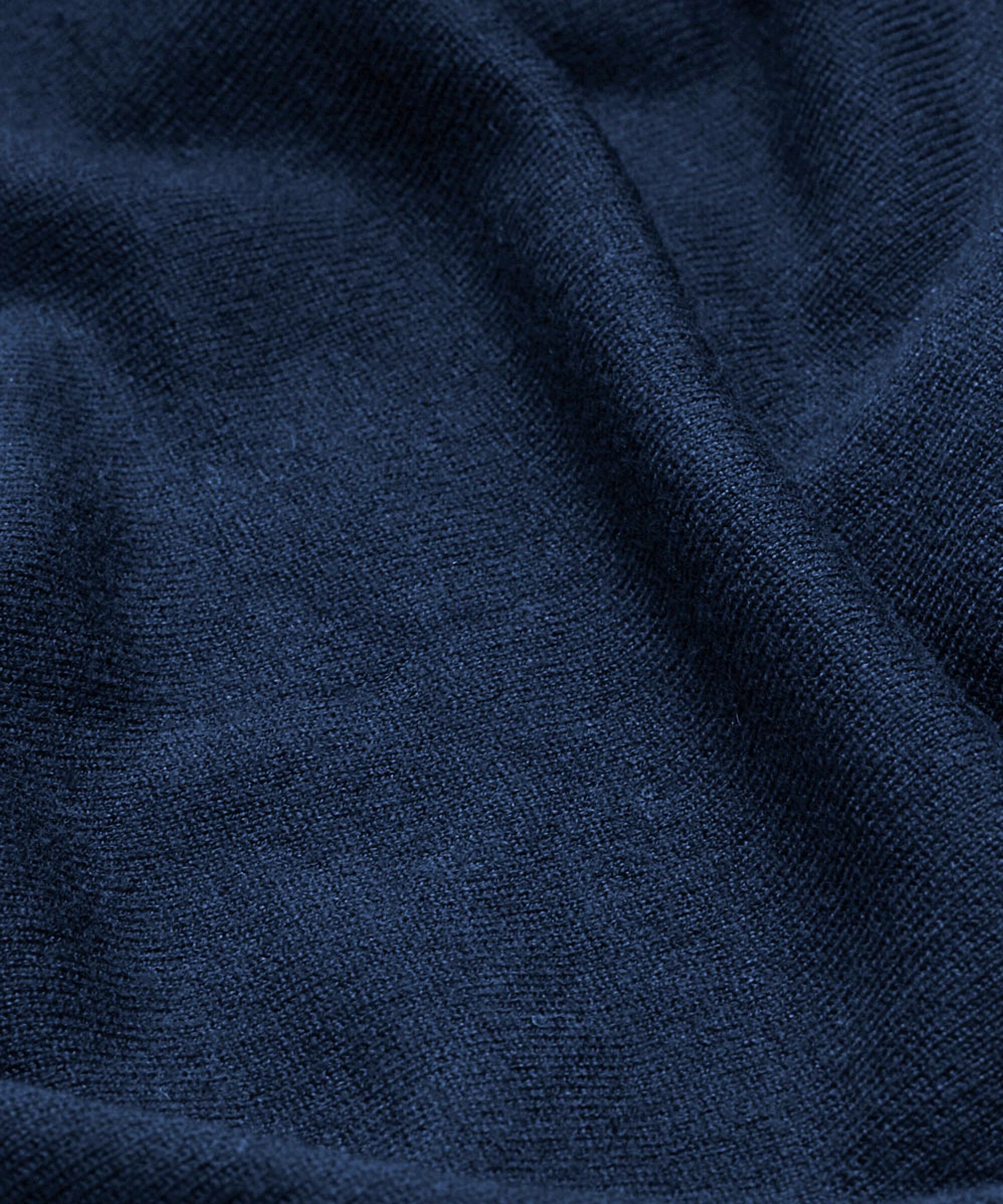 Strickrock mit elastischem Bund, Navy