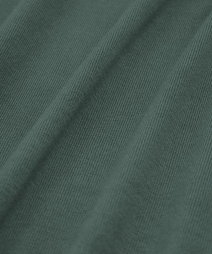 Weiches Strickkleid mit Rundhalsausschnitt, Balsam Green