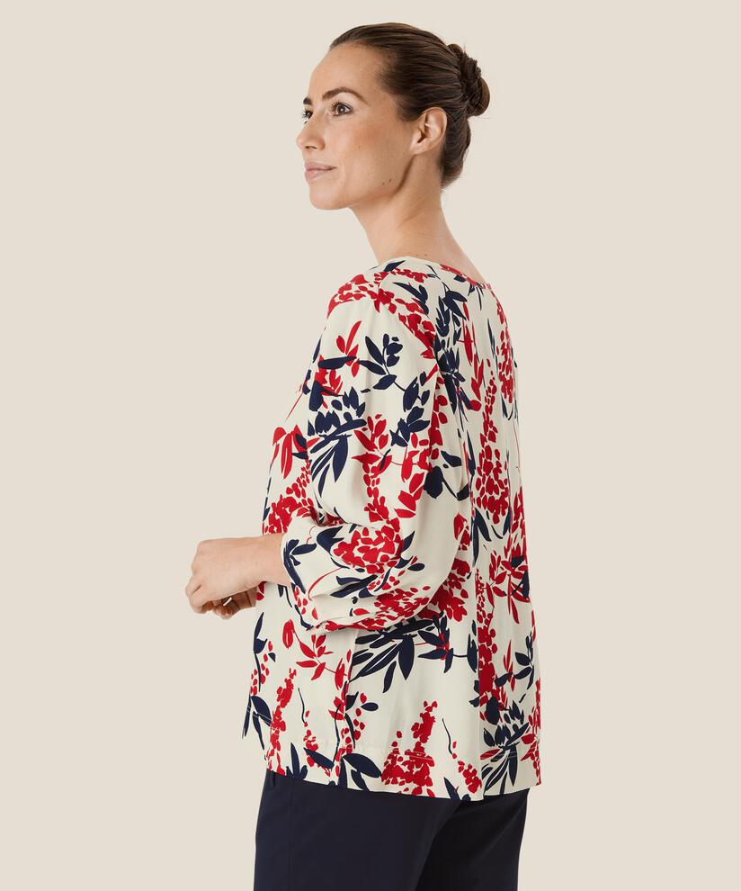Ducilla Bluse, Whitecap