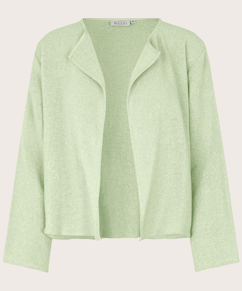 Kurze Jacke Aus Bouclé, Bok Choy