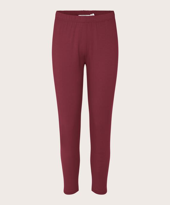 Weiche Jersey-leggings, Tawny Port