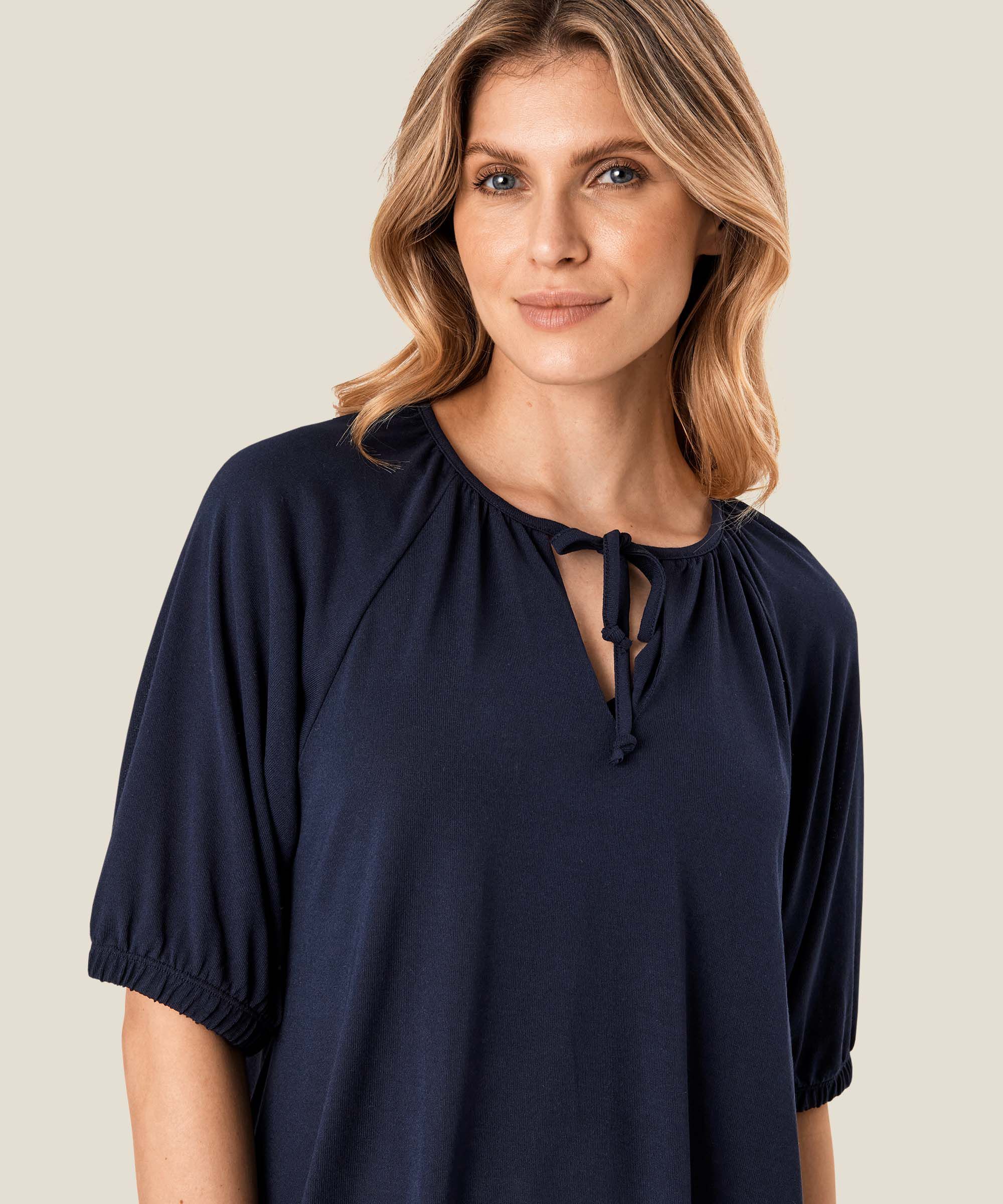 Basma T-Shirt, Navy