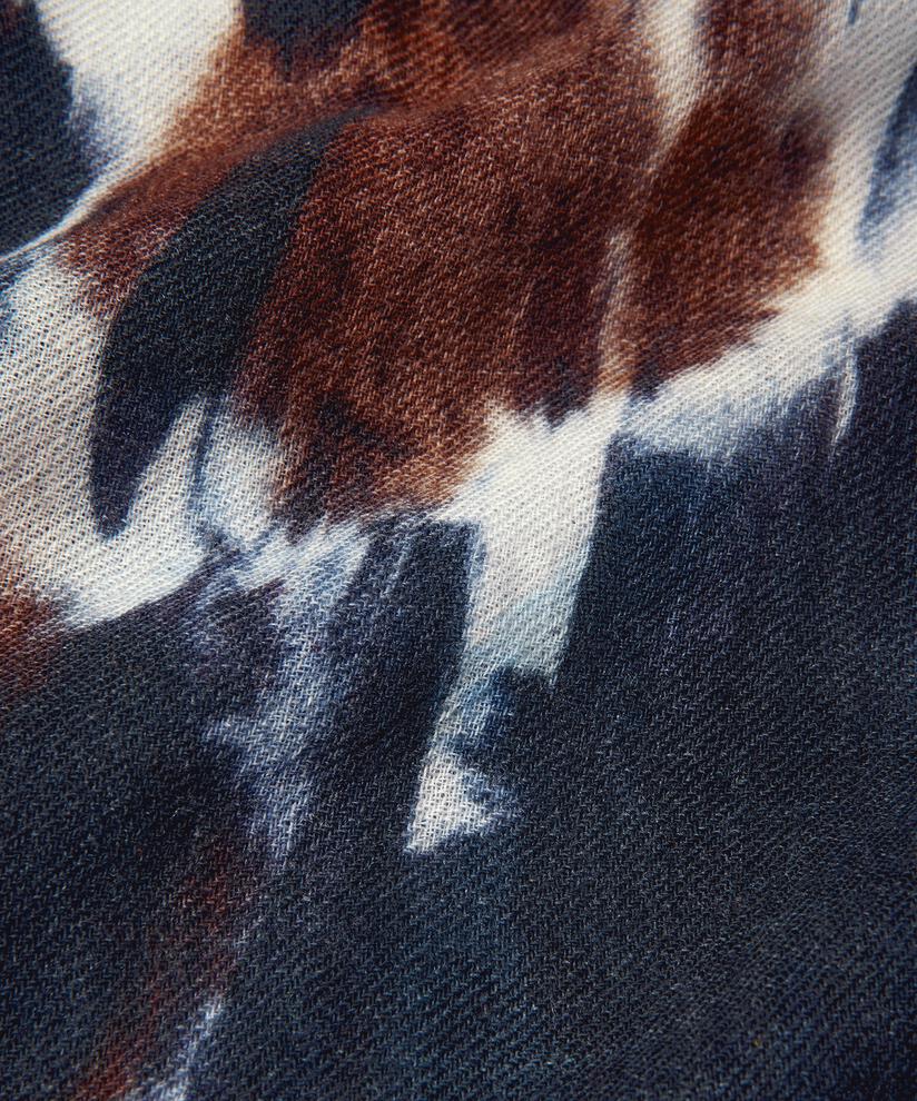 Weicher Schal aus Wolle, Maritime Blue