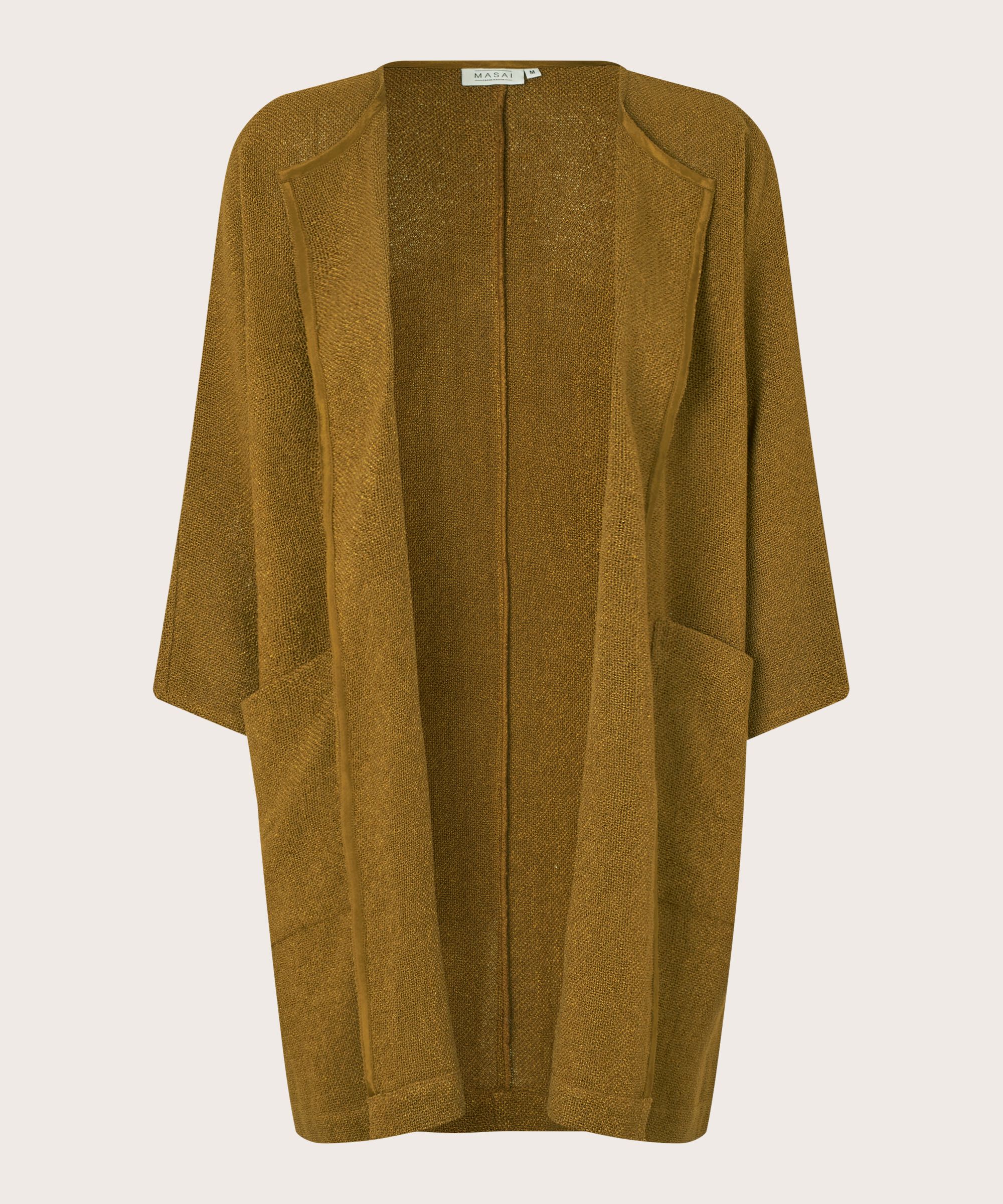 Lange Jacke Aus Bouclé, Breen