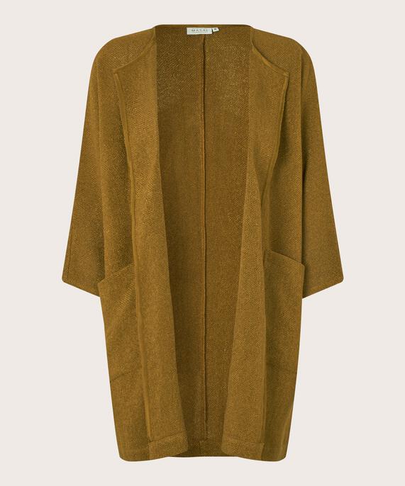 Lange Jacke Aus Bouclé, Breen