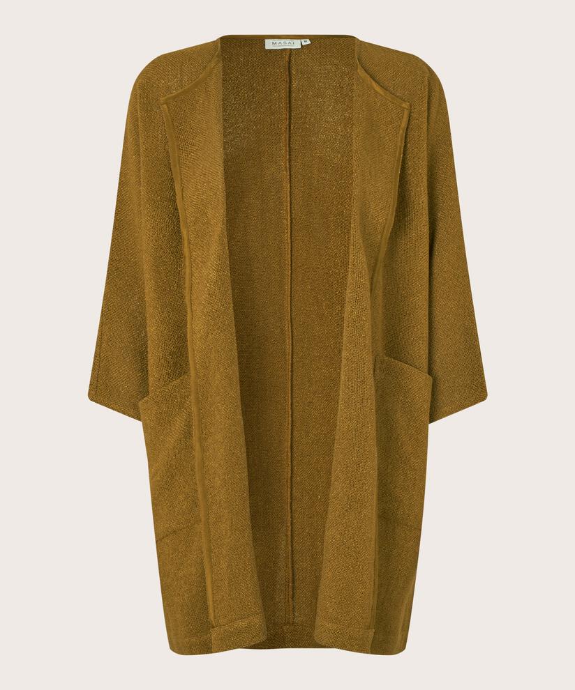 Lange Jacke Aus Bouclé, Breen