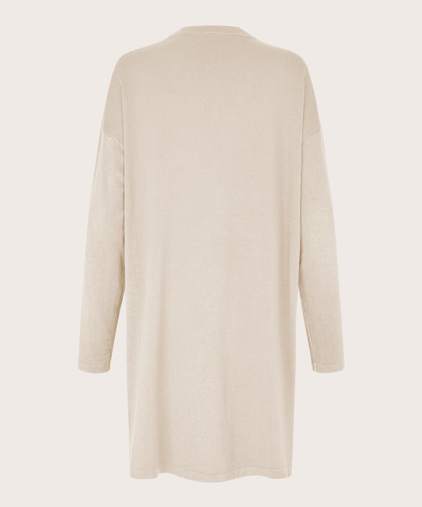 Feinstrick-cardigan Mit Geradem Schnitt, Whitecap
