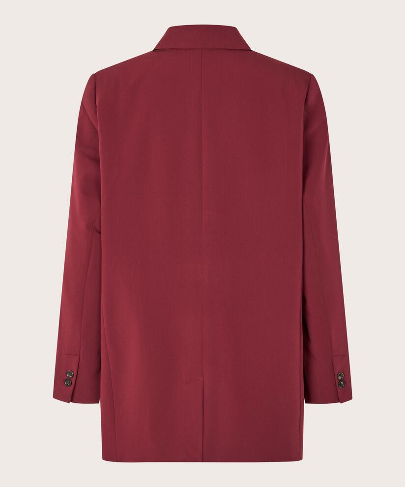 Blazer Mit Revers Und Knöpfen, Tawny Port