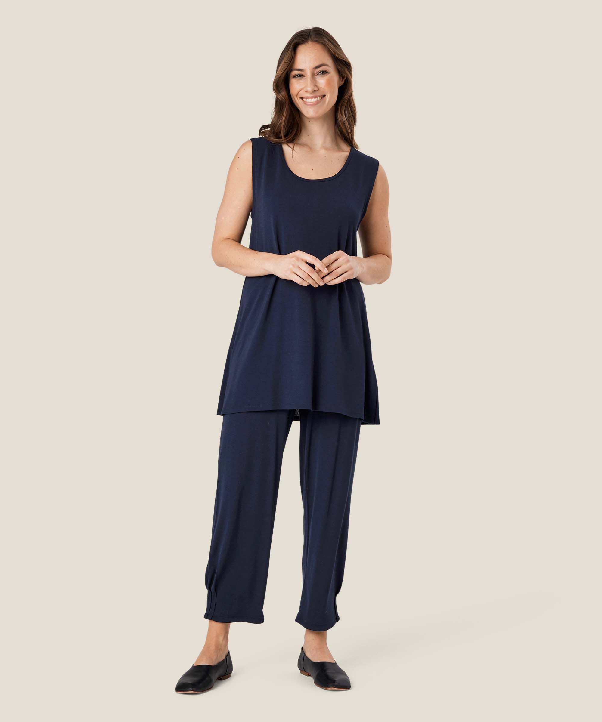 Patti JERSEY Hose, Navy