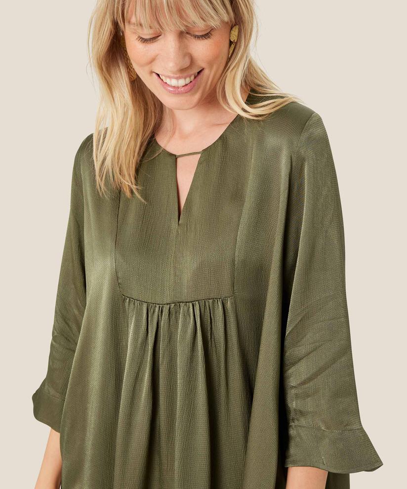 Viskosekleid Mit Dreviertelärmeln, Sea Turtle