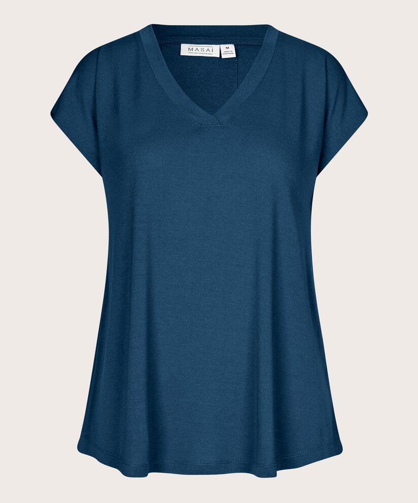 T-shirt Mit V-ausschnitt, Moonlit Ocean