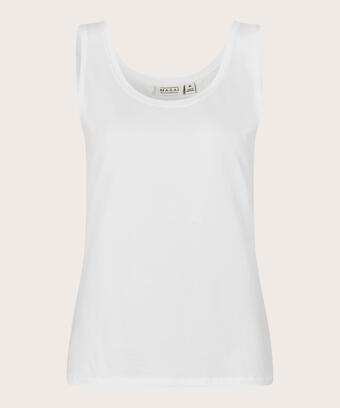 weiches Jersey-Tanktop, White