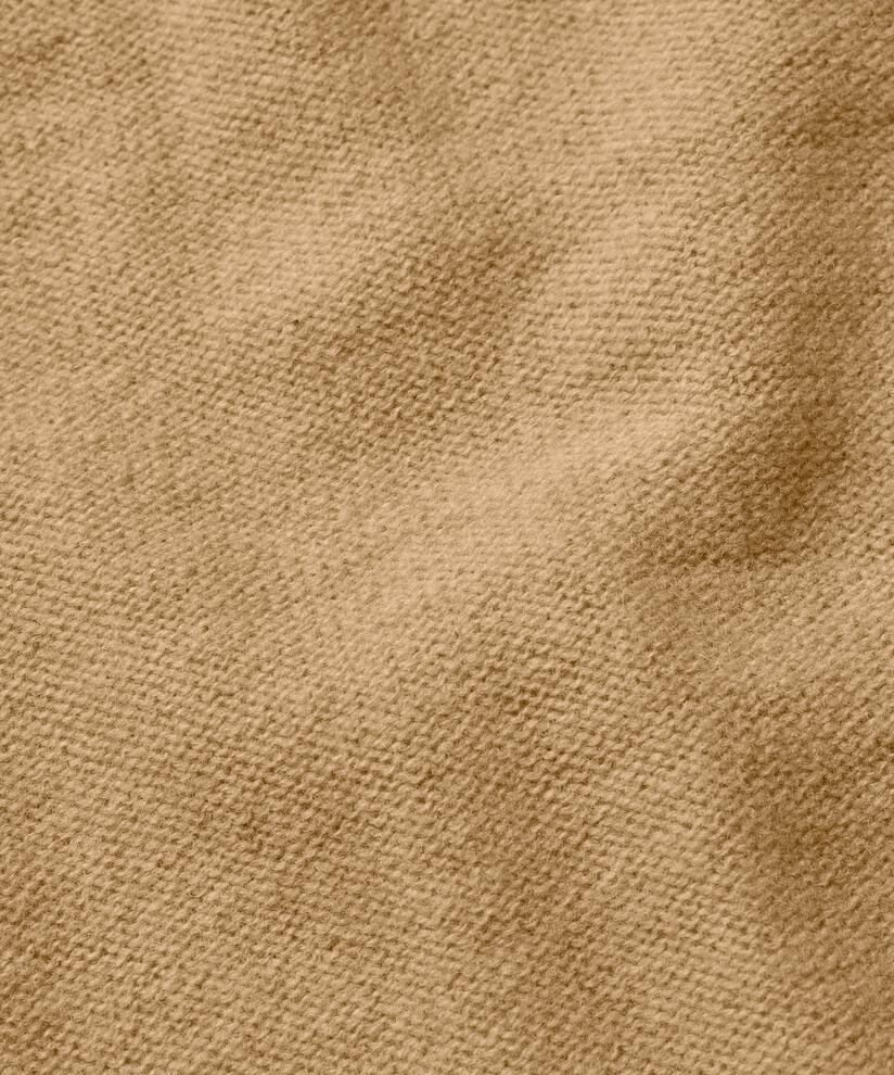 Wollcardigan mit Kontrastknöpfen, Travertine