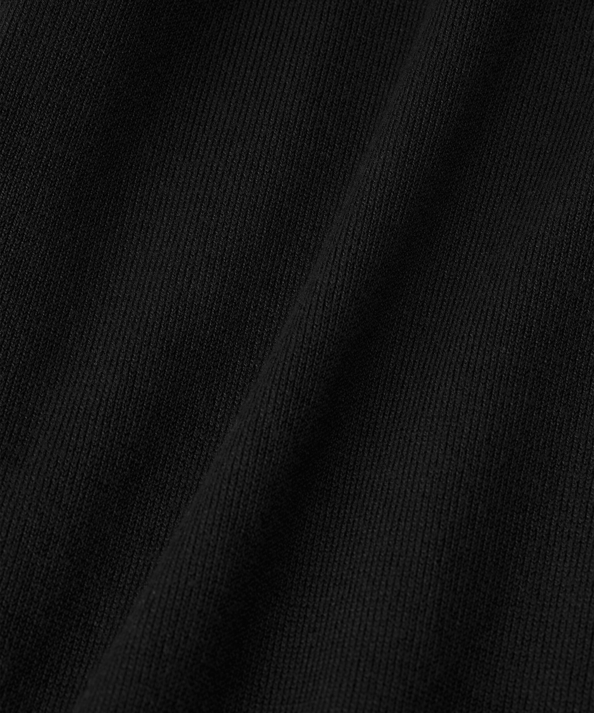 langer Cardigan mit Gürtel, Black