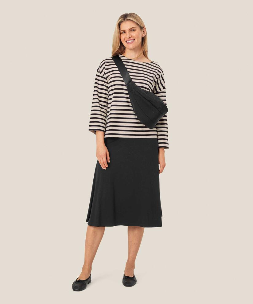 Umhängetasche mit Reißverschluss, Black