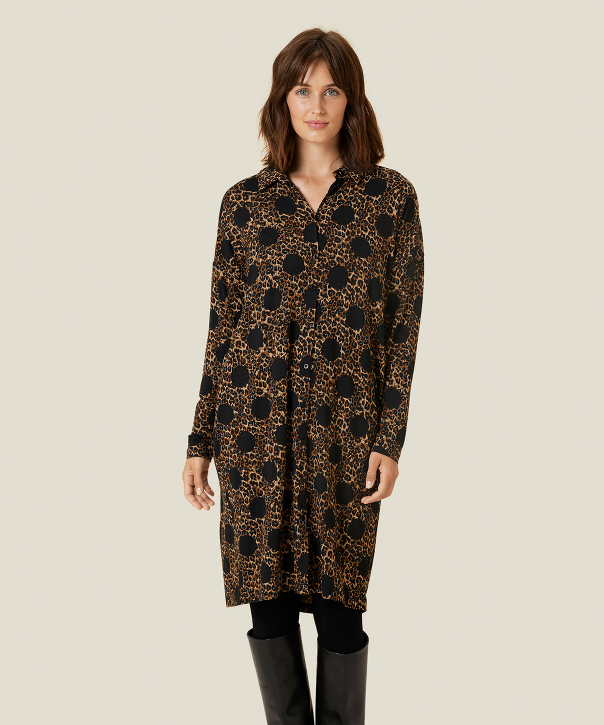 NITZINA JERSEY HEMDKLEID, Monk's Robe
