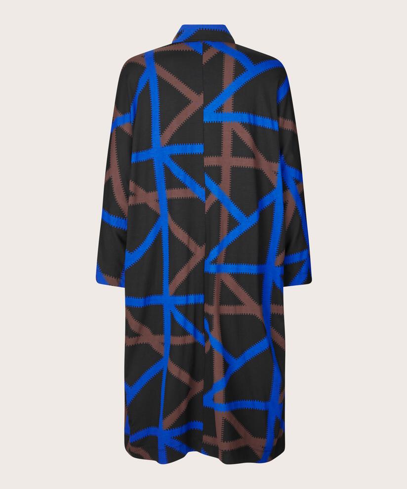 gemustertes Jersey-Hemdkleid, Surf the web