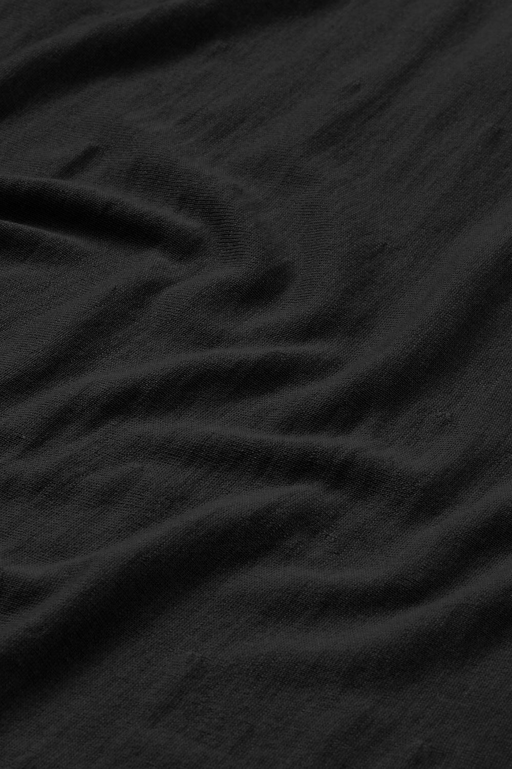 Strickrock aus Wolle, Black