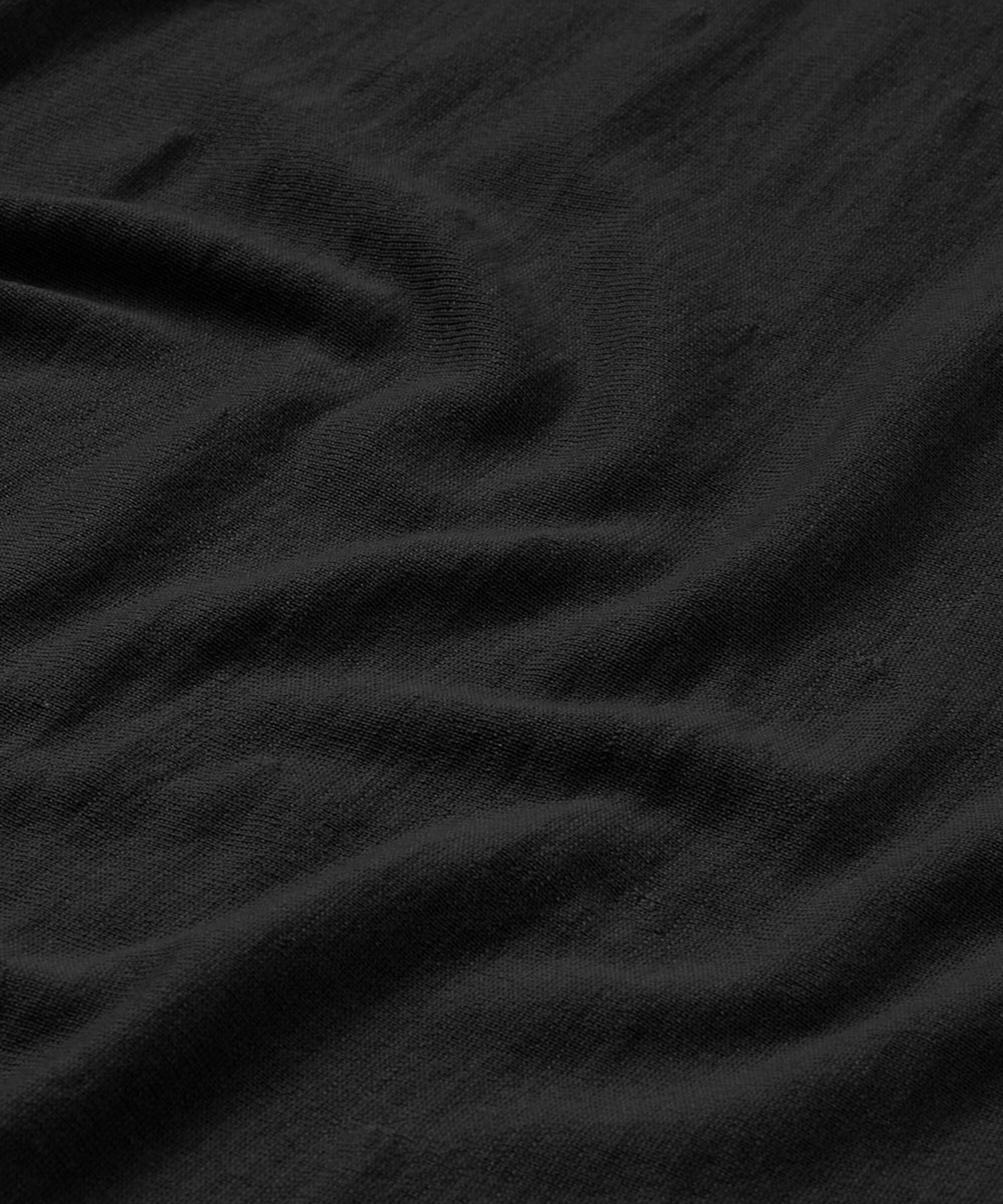 Strickrock aus Wolle, Black