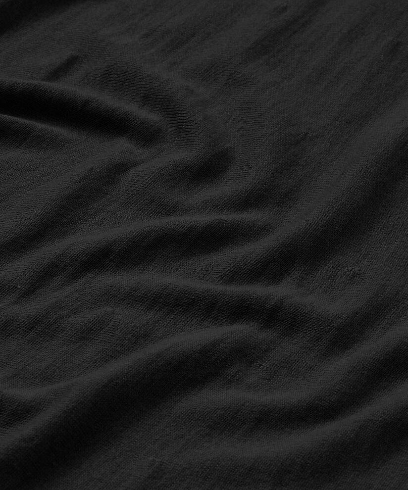 Strickrock aus Wolle, Black