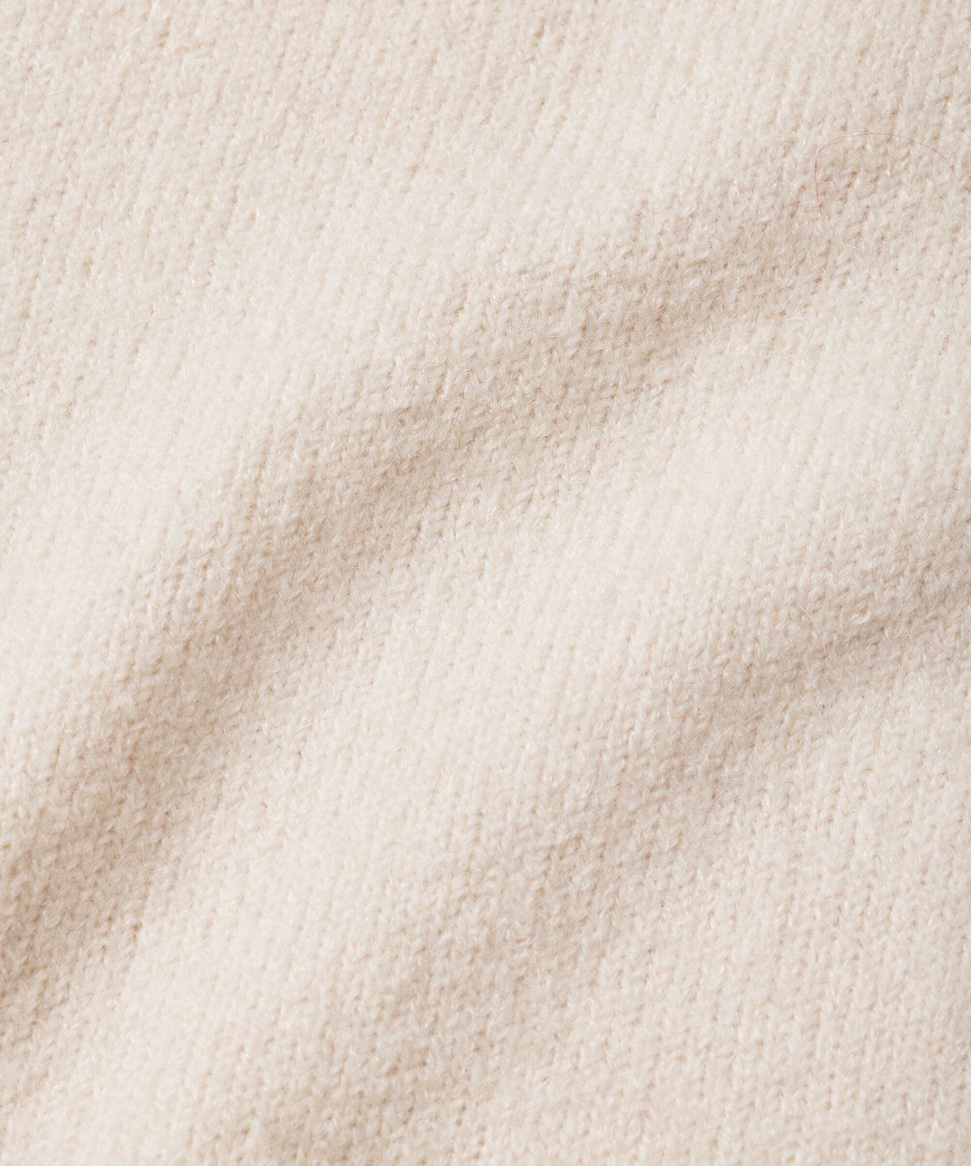 Pullover mit Rollkragen und Seitenschlitz, Whitecap