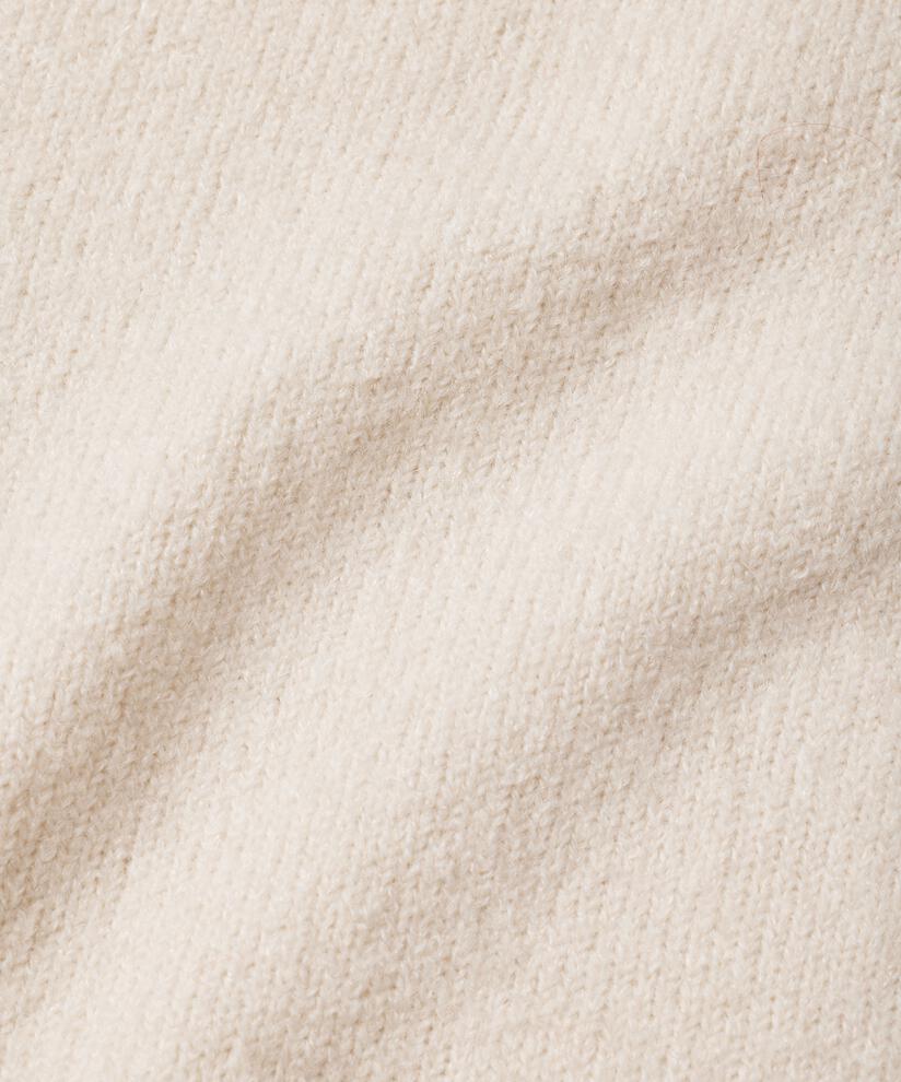 Pullover mit Rollkragen und Seitenschlitz, Whitecap