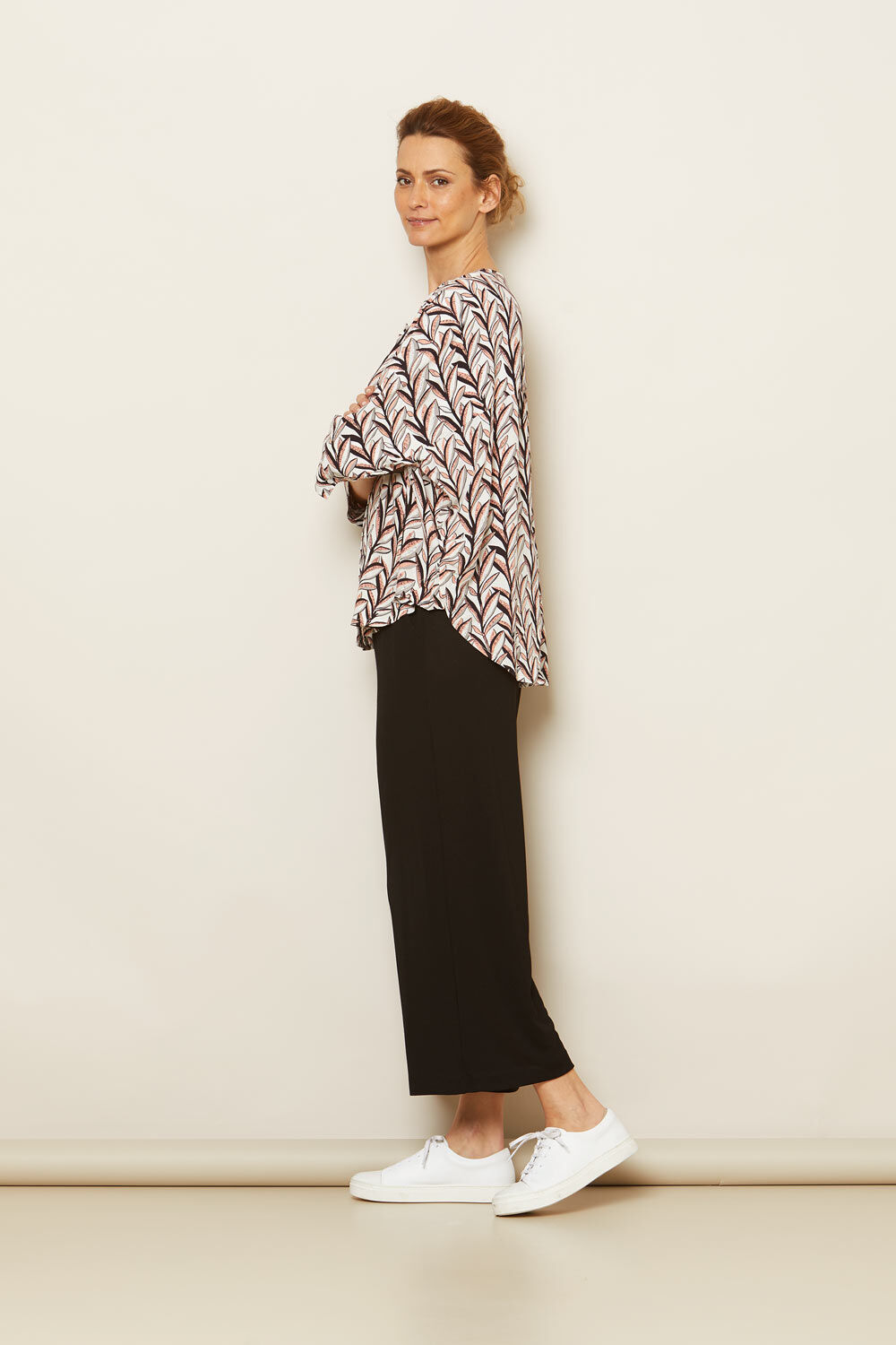 INGA HEMDBLUSE, Burnt Coral