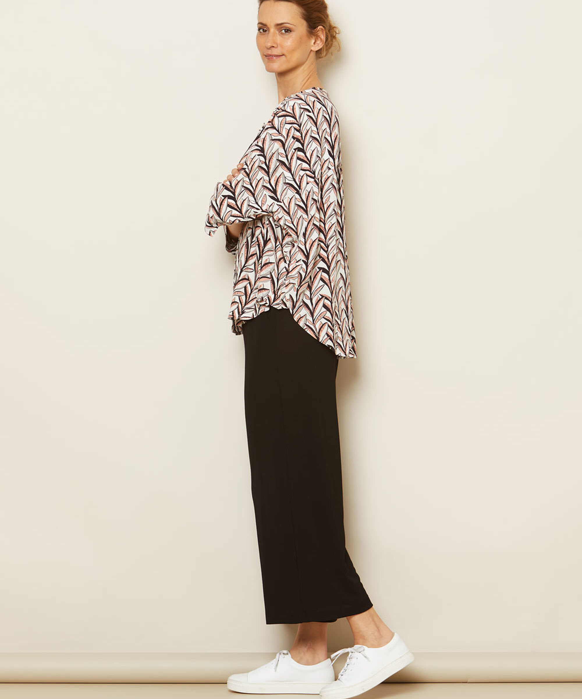 INGA HEMDBLUSE, Burnt Coral