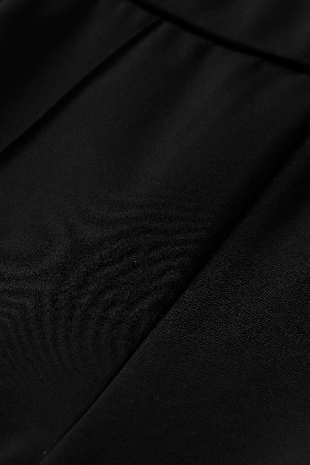 Schwere Jerseyhose Mit Taschen, Black