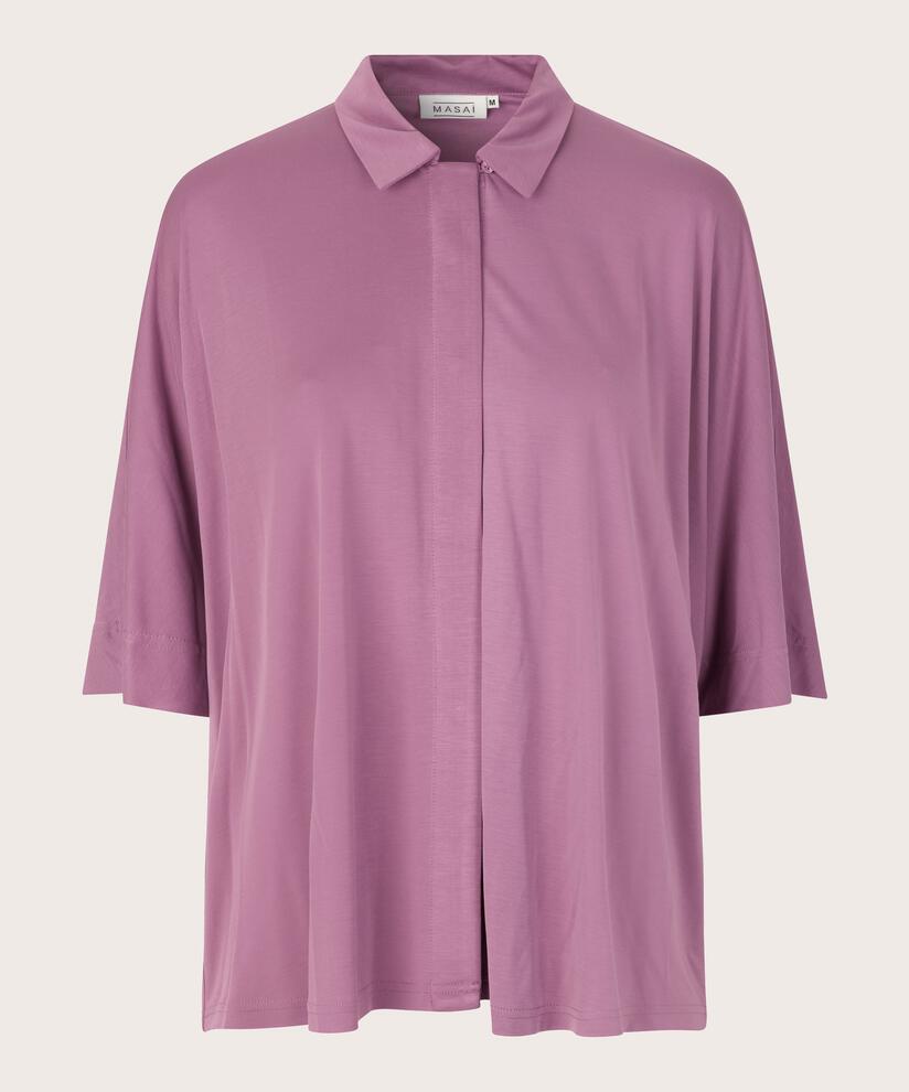 Irana JERSEY Hemdbluse, Dusky Orchid