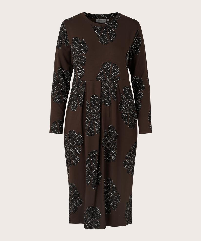 Namo JERSEY Kleid, Coffee Bean