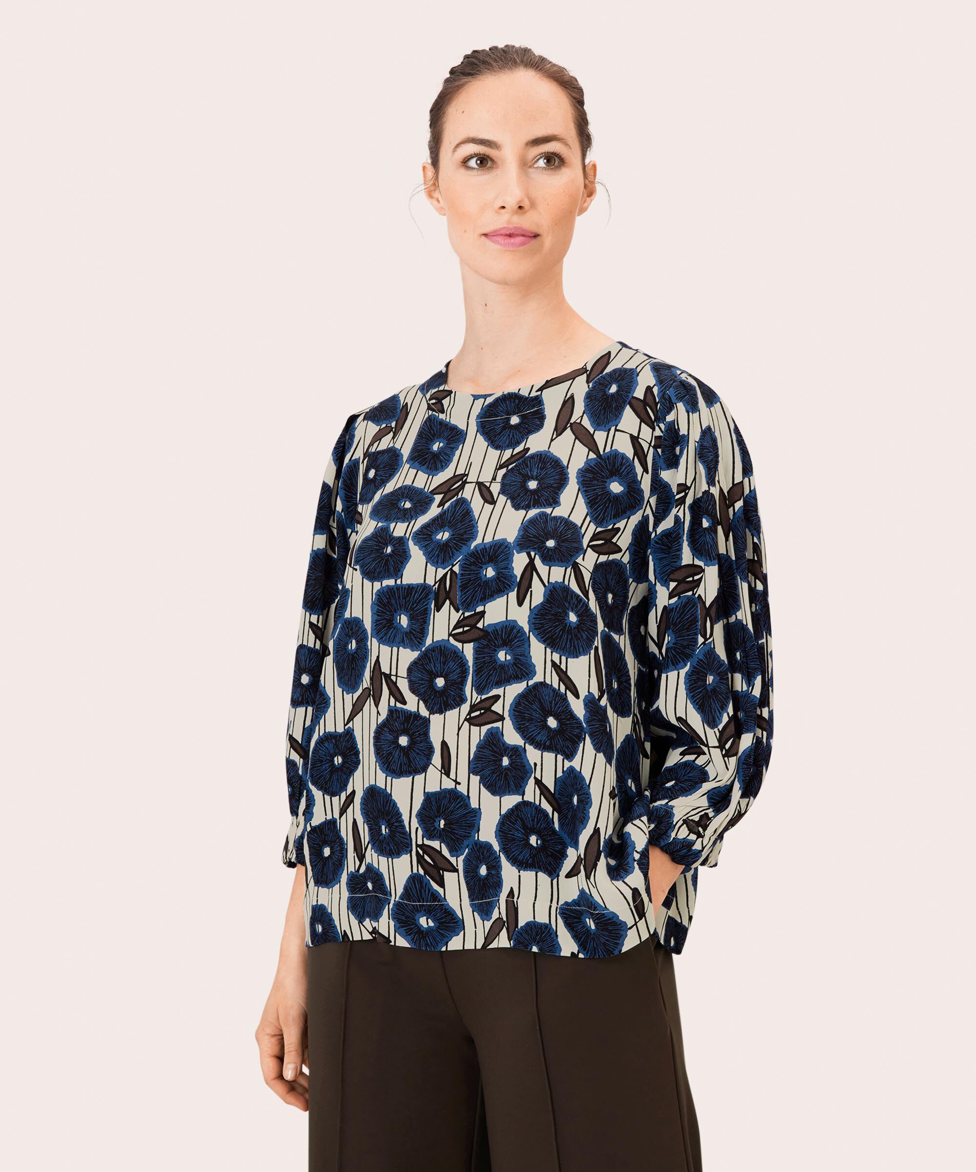 Brisa Bluse, True Navy