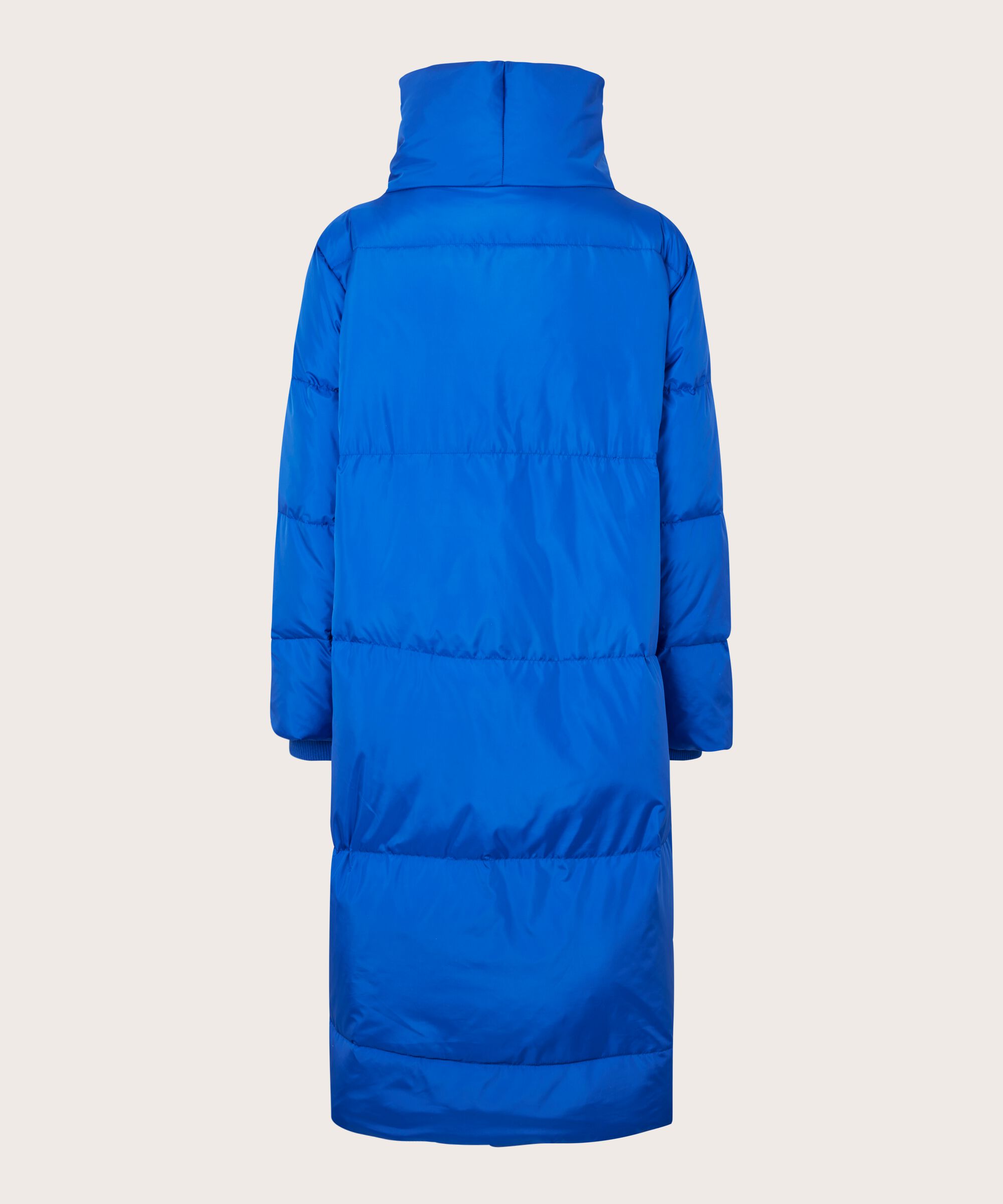 Daunenmantel mit hohem Kragen, Surf the web