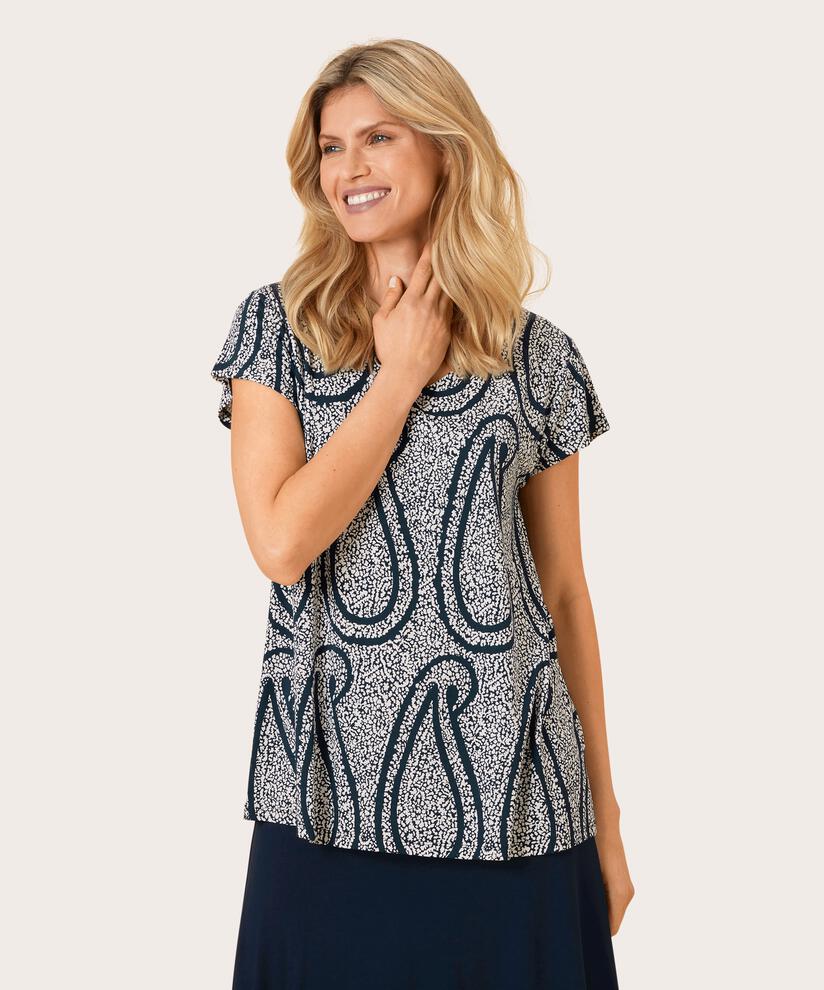 DIGNA JERSEY T-SHIRT, Navy Blazer
