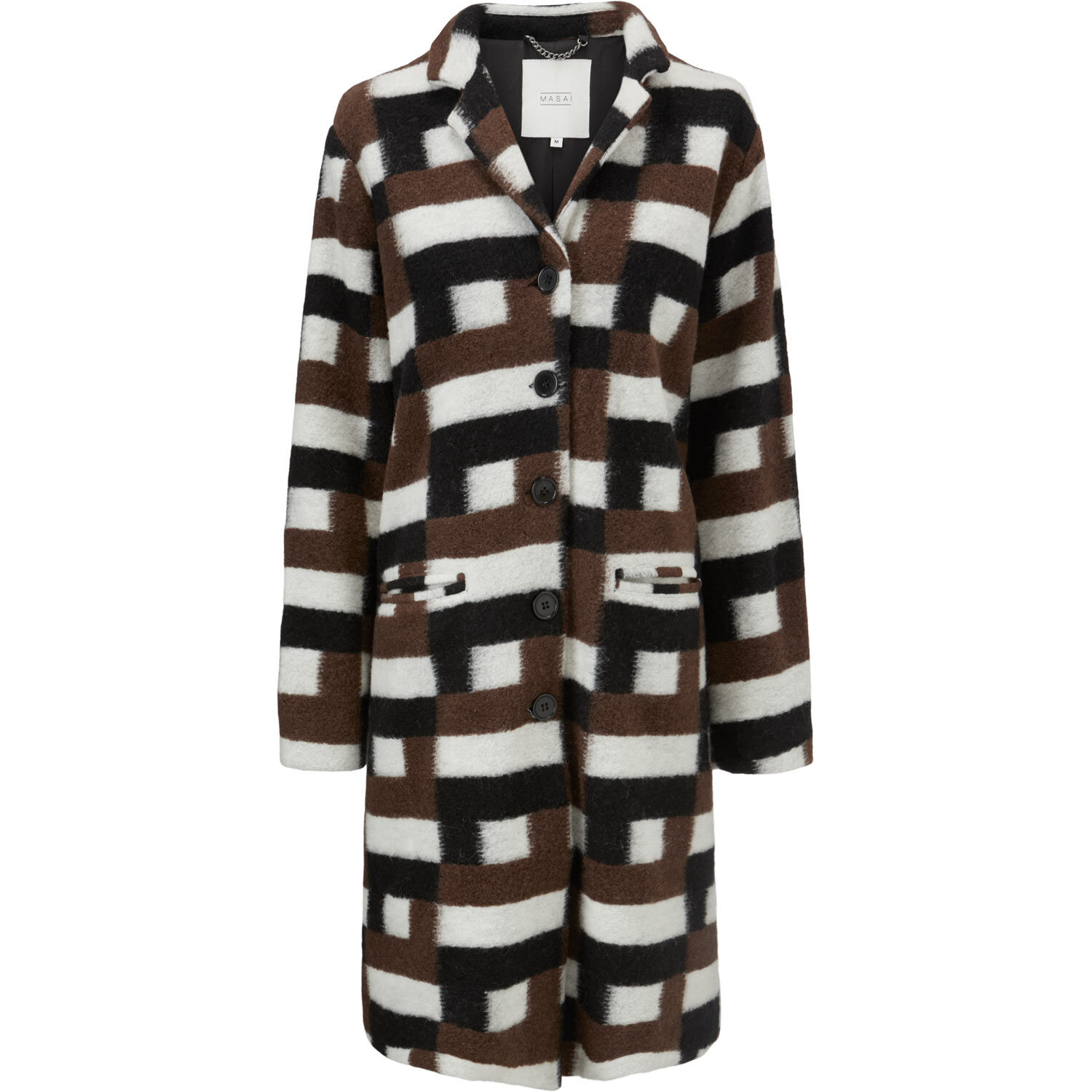 TURA WOLLMANTEL, Chestnut